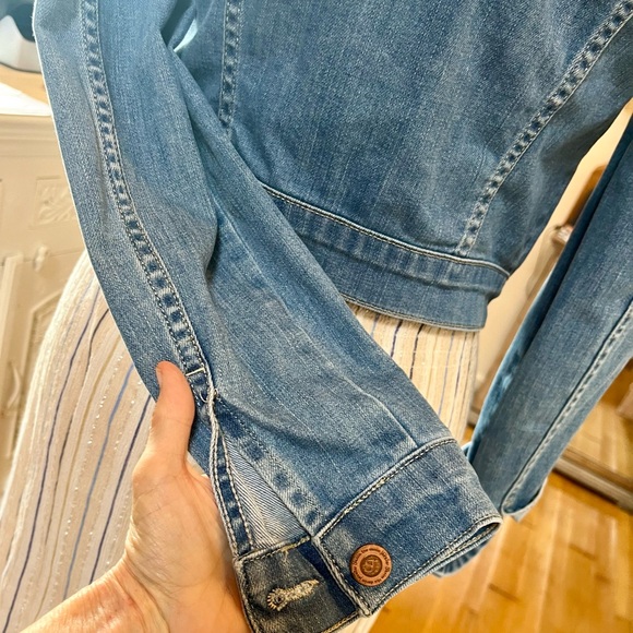 SUPERTRASH Medium Wash Denim Jacket, Size 34, EUC Streetwear - Picture 12 of 12